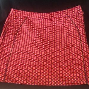 Ladies golf skort